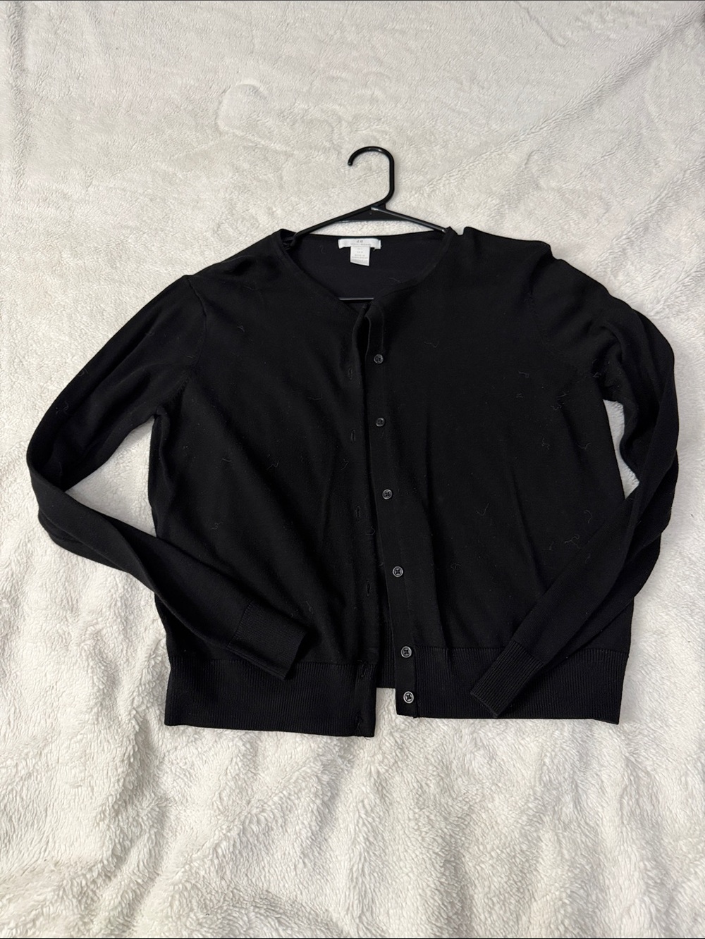 H&M Black Button-Up Women’s Cardigan